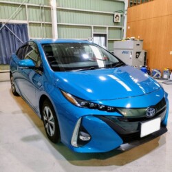 プリウスPHV　ワンラップコート施工事例